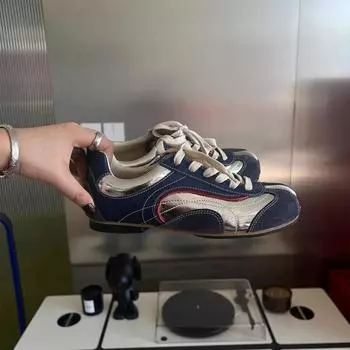 Женская одежда, новая повседневная французская весна и осень, женская удобная легкая спортивная обувь для женщин 35