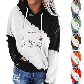 Женская одежда, осенне-зимний Хэллоуин, круглый вырез, длинный рукав, большой свободный плюшевый утолщенный свитер, топ M