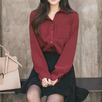 Женская одежда, рубашка, повседневная, с длинным рукавом, свободная, большого размера, однотонная S белый