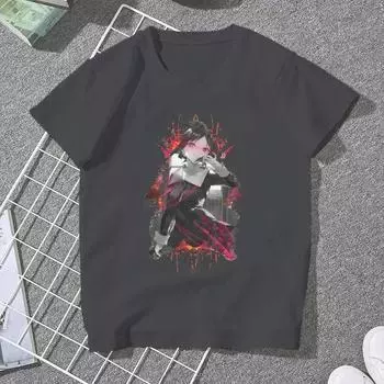 Женская одежда The Love Kaguya sama Love Is War, женские футболки в стиле аниме, винтажные свободные топы в готическом стиле, футболка Kawaii, уличная одежда для девочек L