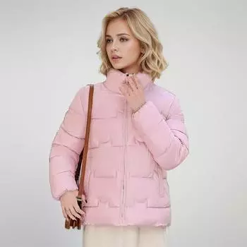 Женская одежда высокого класса, модная свободная утолщенная теплая куртка, короткая куртка S