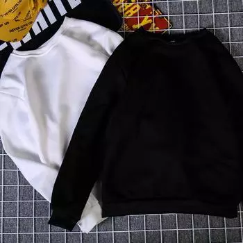 Женская однотонная бархатная толстовка, женская осенне-зимняя новая свободная толстая толстовка с капюшоном S белый