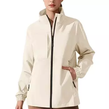 Женская однотонная полосатая дождевик на открытом воздухе плюс водонепроницаемый плащ с капюшоном ветрозащитный XL