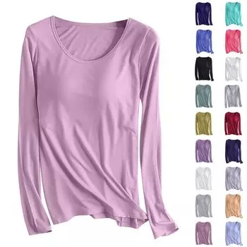 Женская однотонная рубашка с нагрудником и одной чашкой для йоги, женское нижнее белье, верх L чёрный