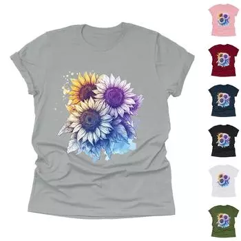 Женская однотонная сексуальная симпатичная футболка с коротким рукавом, облегающая облегающая футболка с укороченным топом L армия зеленый