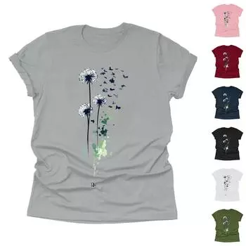 Женская однотонная сексуальная симпатичная футболка с коротким рукавом, облегающая облегающая футболка с укороченным топом L армия зеленый