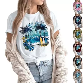 Женская однотонная сексуальная симпатичная футболка с коротким рукавом, облегающая облегающая футболка с укороченным топом L тёмно-синий