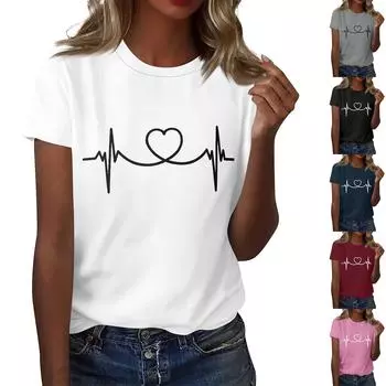 Женская однотонная сексуальная симпатичная футболка с коротким рукавом, облегающая облегающая футболка с укороченным топом L чёрный