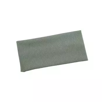 Женская однотонная широкая вязаная повязка на голову, спортивные эластичные ленты для отдыха для отдыха зелёный