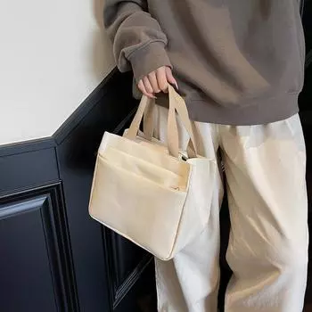 Женская однотонная сумка Outgoing Commuter Small Bag зелёный