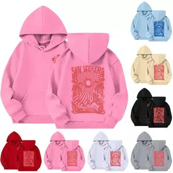 Женская однотонная толстовка с длинным рукавом и круглым вырезом, повседневная удобная свободная легкая женская толстовка 110 чёрный