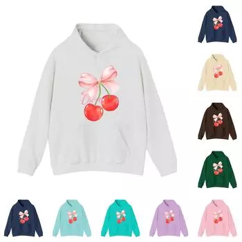 Женская однотонная толстовка с длинным рукавом и круглым вырезом, повседневная удобная свободная легкая женская толстовка 110