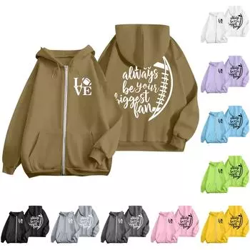 Женская однотонная толстовка с длинным рукавом на молнии, повседневная, удобная, свободная, легкая женская толстовка XL коричневый