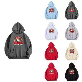 Женская однотонная толстовка с капюшоном и длинным рукавом с принтом M зелёный