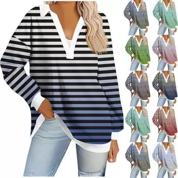 Женская однотонная толстовка с v-образным вырезом и длинными рукавами, повседневная толстовка с поясом XL зелёный