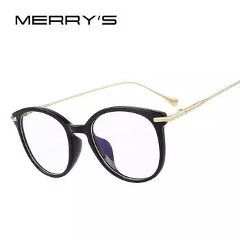 Женская оптическая оправа MERRY S DESIGN в стиле ретро «кошачий глаз», S 8115 серый