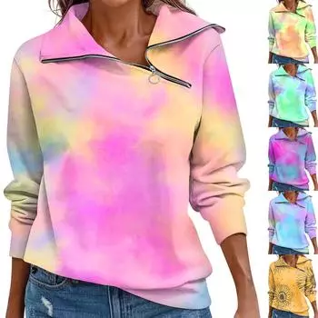 Женская осенне-зимняя футболка, модный свободный женский пуловер, спортивные топы, повседневный топ с V-образным вырезом и длинным рукавом S