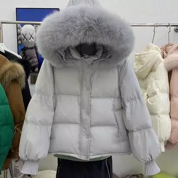 Женская осенне-зимняя одежда больших размеров из утолщенного вельвета с коротким воротником, верхняя одежда, свободное теплое пальто XL