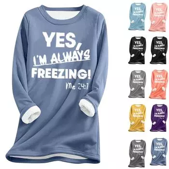 Женская осенне-зимняя рубашка большого размера, свободный верх с принтом, утепленная рубашка из овечьей шерсти, приталенная нижняя рубашка XXXL синий