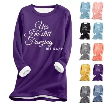 Женская осенне-зимняя рубашка большого размера, свободный верх с принтом, утепленная рубашка из овечьей шерсти, приталенная нижняя рубашка L розовый