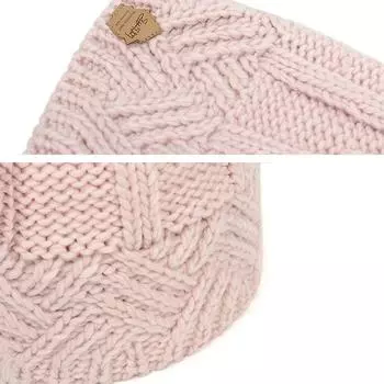 Женская осенне-зимняя шапка-чепчик Femme Толстые эластичные шапки Теплые шапки as the picture