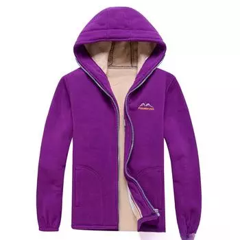 Женская осенне-зимняя свободная куртка больших размеров из флиса с капюшоном и теплый бархатный флисовый свитер XXXXXL чёрный