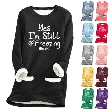 Женская осенне-зимняя свободная рубашка большого размера из утолщенной шерсти ягненка, теплая и приталенная нижняя рубашка с карманом XXL синий