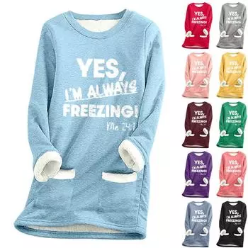 Женская осенне-зимняя свободная рубашка большого размера из утолщенной шерсти ягненка, теплая и приталенная нижняя рубашка с карманом L чёрный