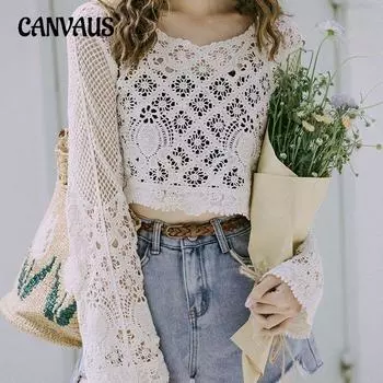 Женская открытая накидка с короткими секциями без талии, праздничная солнечная рубашка с длинными рукавами, богемная One Size абрикосовый