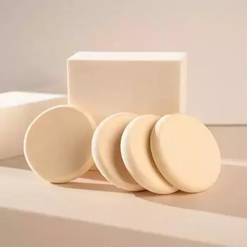 Женская овальная губка для макияжа, пудра для макияжа, цвет кожи, сухая и влажная, двойного назначения, на воздушной подушке, косметическая основа, губка для макияжа, косметические инструменты
