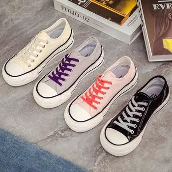 Женская парусиновая обувь с головкой манго, дышащие туфли-лодочки с низким верхом, новые летние повседневные легкие туфли дымчато-фиолетового цвета, женская обувь Borad 35