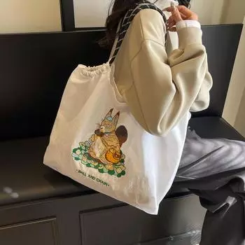 Женская парусиновая сумка через плечо, женские винтажные дорожные сумки через плечо, водонепроницаемая сумка-тоут белый