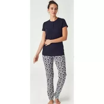 Женская пижама Mod Collection из 100% хлопка с короткими рукавами