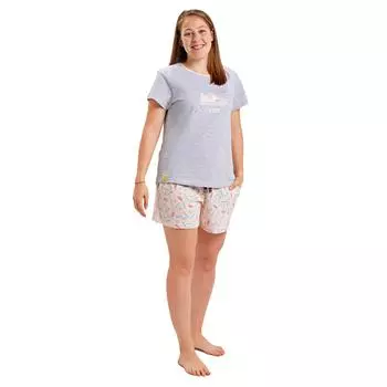 Женская пижама с короткими рукавами и круглым вырезом DH0100