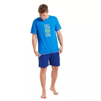 Женская пижама с короткими рукавами и круглым вырезом DH0451