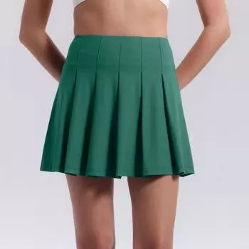 Женская плиссированная юбка с высокой талией и шортами с карманами, юбка для тенниса, спорта, гольфа, юбка для девочек для катания на коньках, чирлидинга S