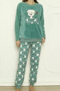 Женская плюшевая пижама Welsoft