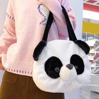 Женская плюшевая сумка через плечо Tote для отдыха на открытом воздухе Four Seasons Vacation