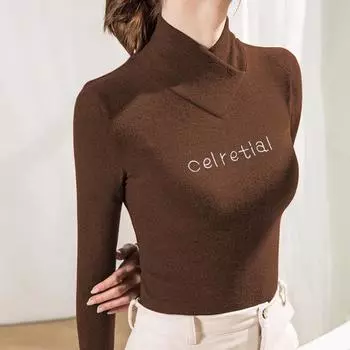 Женская плюшевая толстая футболка с v-образным вырезом, осенне-зимняя бархатная майка, термопуловер с длинными рукавами, футболка, топ M чёрный