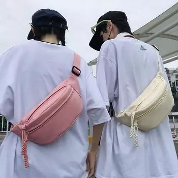 Женская поясная сумка через плечо, новинка весны 2024, маленькая маленькая сумка на одно плечо, уличная маленькая вместительная сумка, спортивная мужская сумка