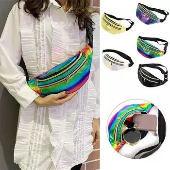 Женская поясная сумка Fanny Pack Кожаная модная поясная сумка через плечо