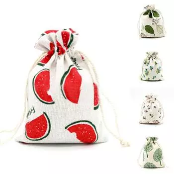 Женская посылка на шнурке, льняная сумка для хранения конфет ручной работы, подарочная сумка для путешествий