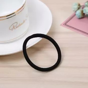 Женская повязка для волос для девочек, веревочное кольцо, эластичный простой держатель для хвоста