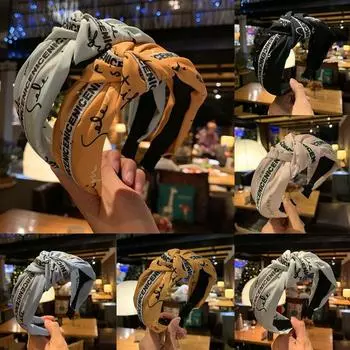 Женская повязка на голову из ткани, повязка на голову, аксессуары для волос