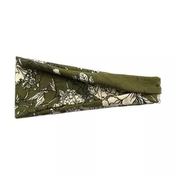 Женская повязка на голову с принтом, широкий тюрбан с перекрутом, вязаная хлопковая спортивная повязка для йоги, с перекрученным узлом, аксессуары для волос, банданы