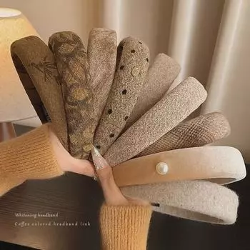 Женская повязка на голову в стиле ретро класса люкс: Осень/Зима 2025, стильный головной убор-заколка с высоким давлением в виде черепа