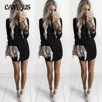 Женская повседневная футболка с длинным рукавом, свободный топ S чёрный