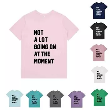 Женская повседневная футболка с коротким рукавом и принтом