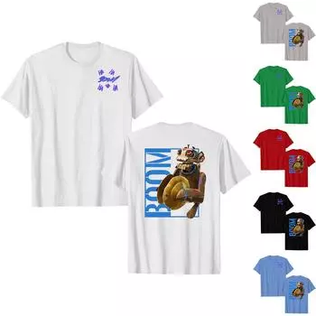 Женская повседневная футболка с короткими рукавами и круглым вырезом с принтом и буквенным топом L горячий розовый