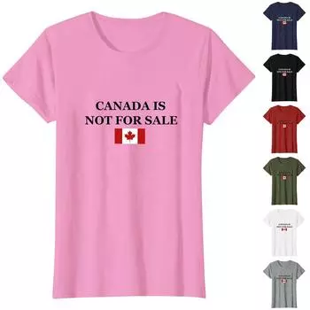 Женская повседневная футболка с круглым вырезом и принтом S